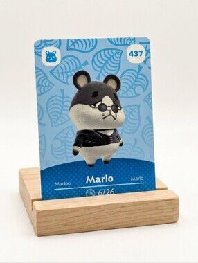 Animal Crossing Amiibo Card Marlo Nintendo Girls Boys Men Women Teen